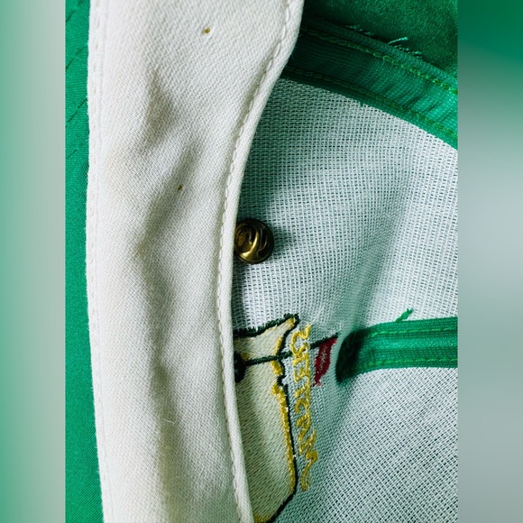 Vintage 1994 Masters Golf Pin And Hat Rare Clean Green Adjustable - Picture 12 of 12